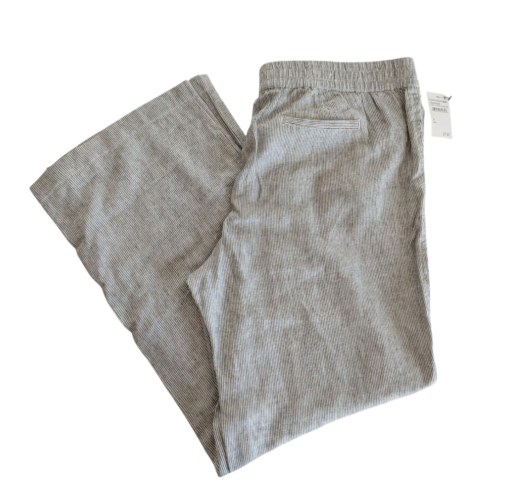Caslon Ticking Stripe Pants Size XL
